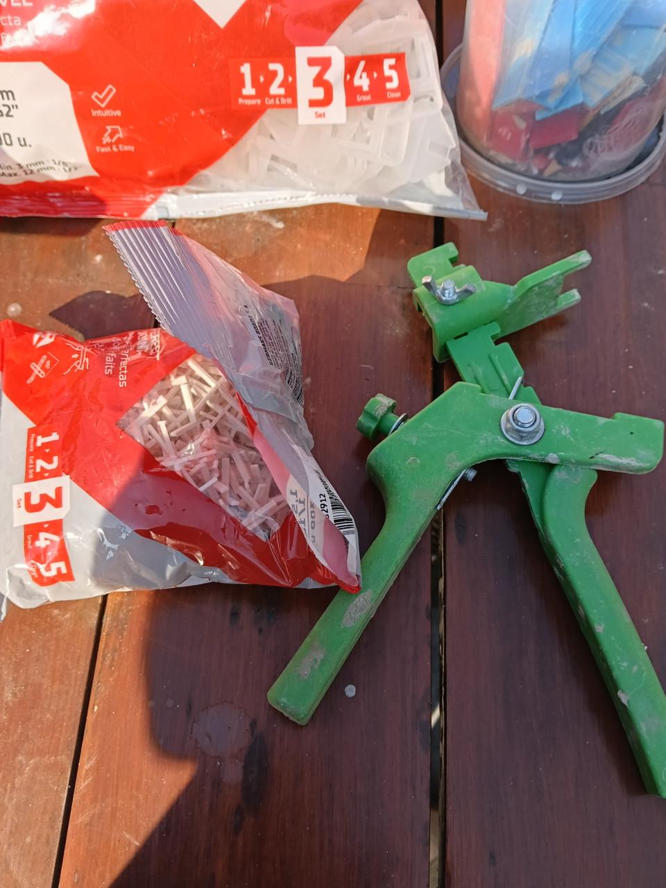 Tegelzaag + toebehoren