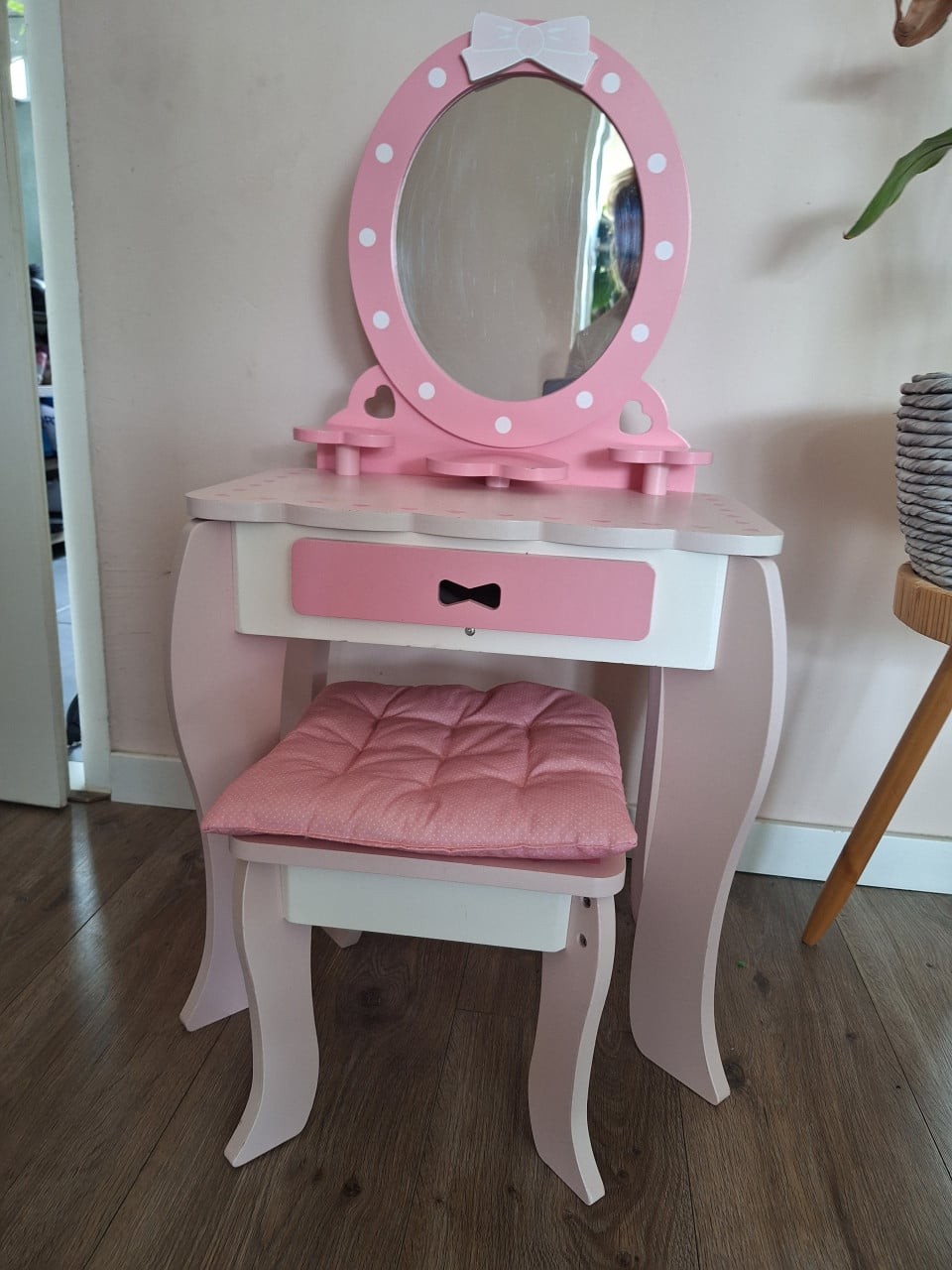 Schattig make up tafeltje