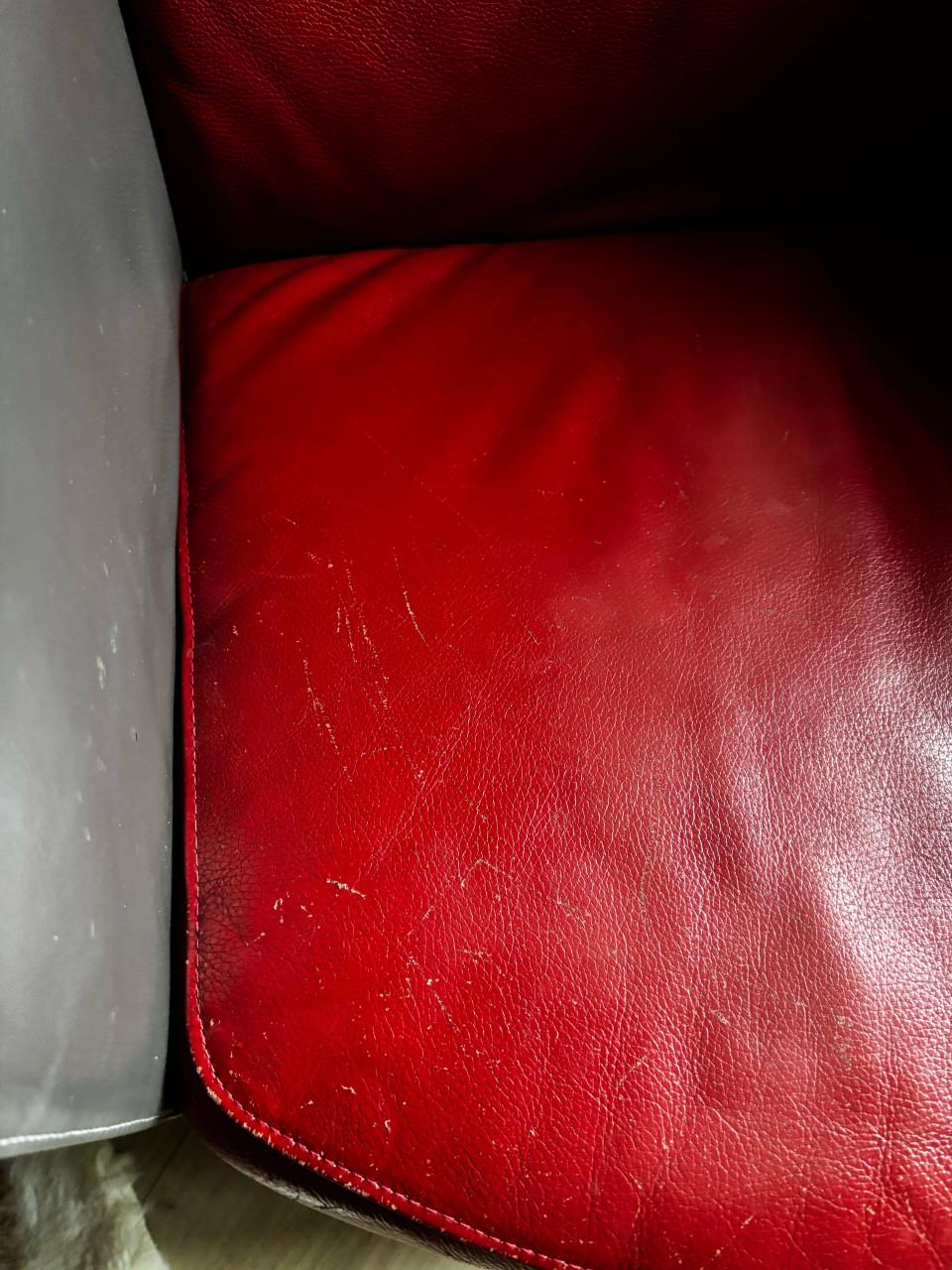 Leren fauteuil Montel