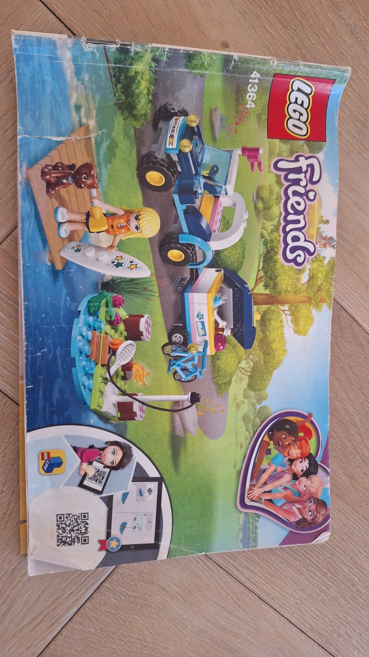 Lego friends Stephanies buggy en aanhanger (41364)