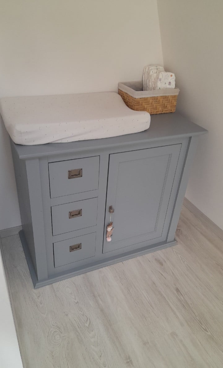 Complete babykamer, massief hout