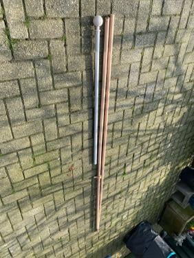 Gordijnroedes, verschillende lengtes