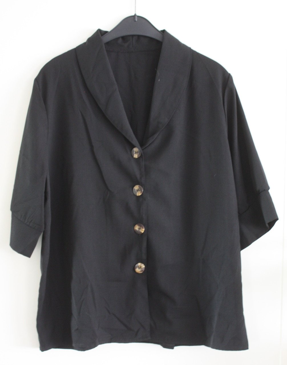 Zwarte blouse maat xl