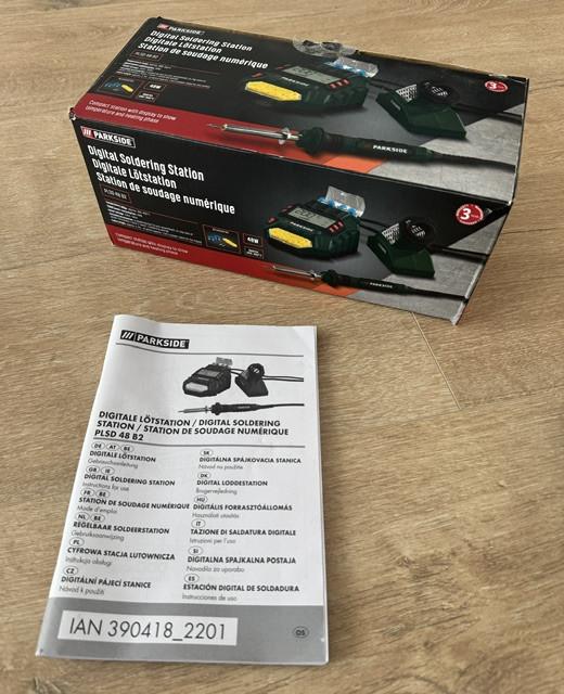 Digitaal soldeerbout, top staat, z.g.a.n.