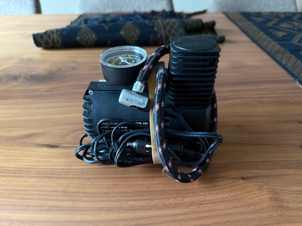 Mini compressor, 12V bandenpomp, autobanden pomp