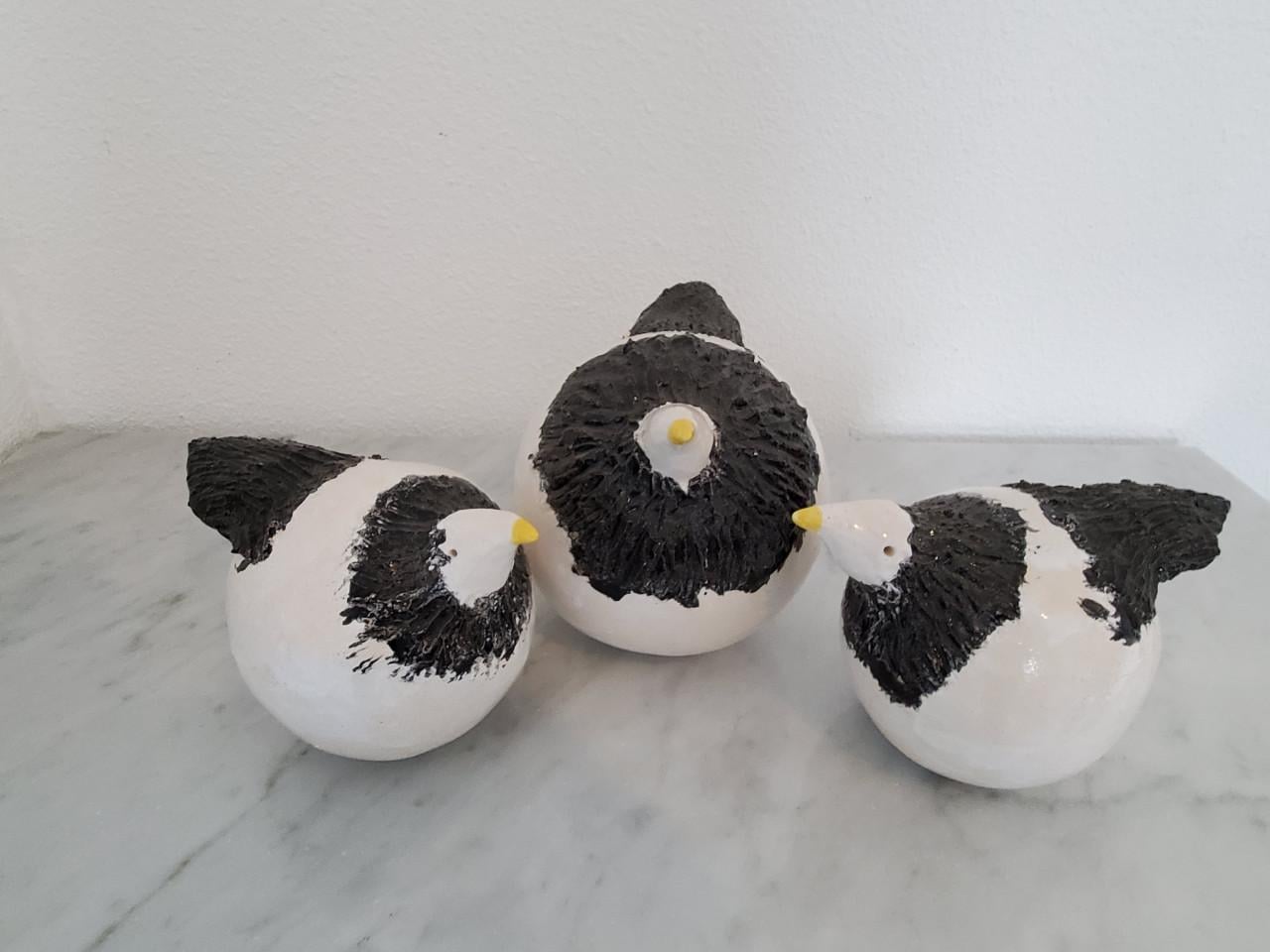 3 vrolijke vogels