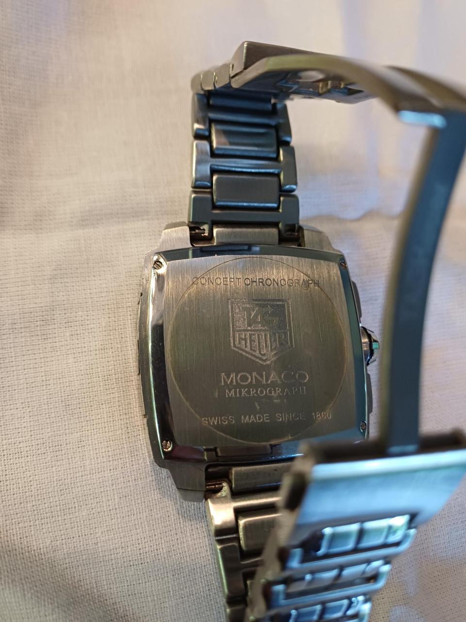 Tag Heuer Monaco Micrograph Replica.