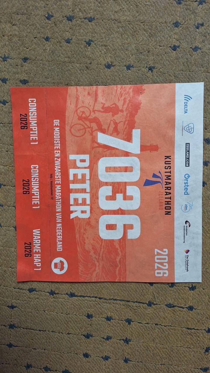 Startbewijs Wandelmarathon 2026