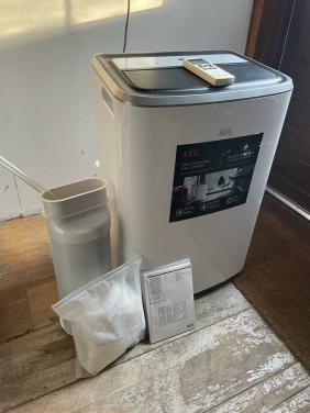 Mobiele airco goed werkend merk AEG