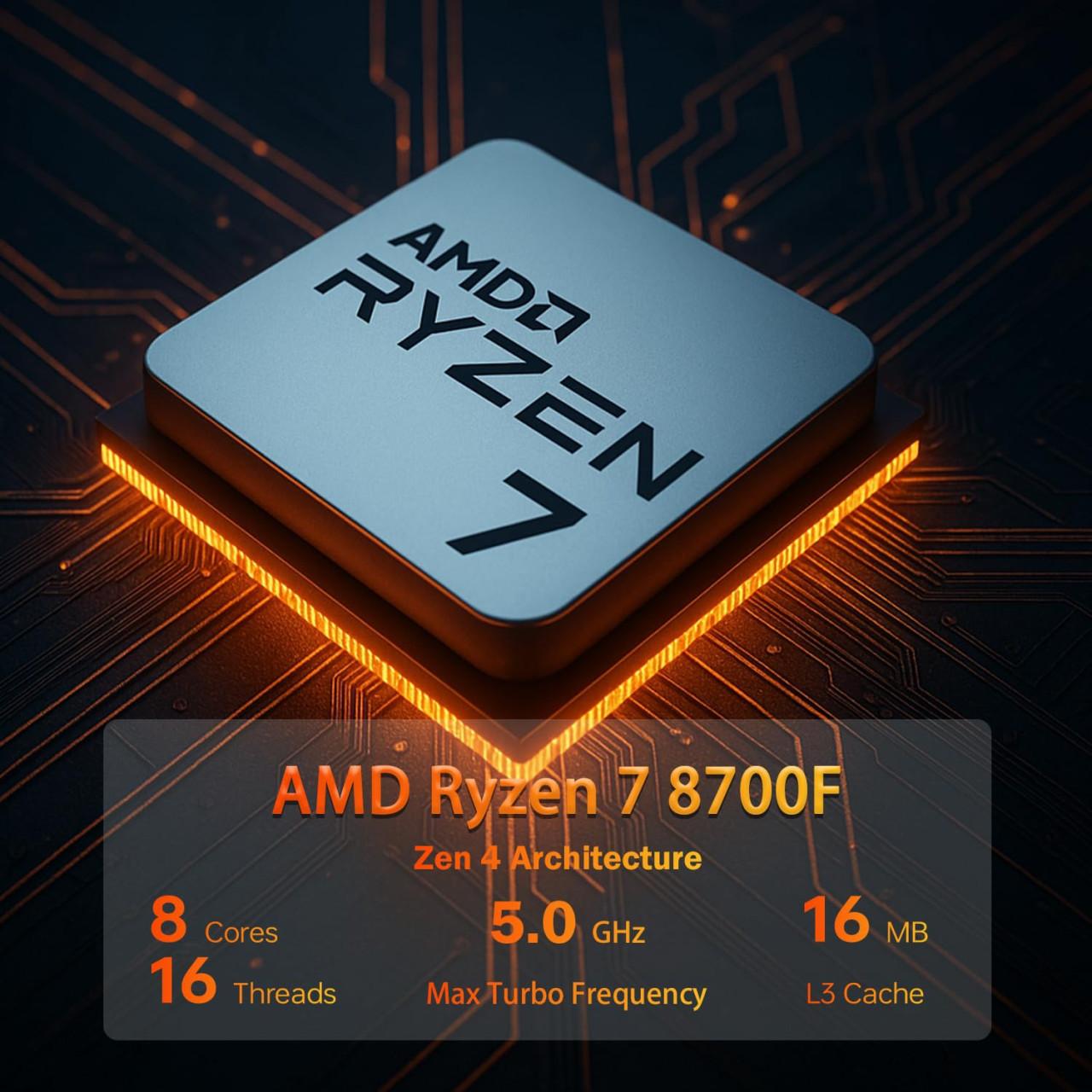 OMEN 16L Gaming PC | RTX 5060 | DDR5 Ryzen 7 8700F | 1000GB SSD  | Garantie