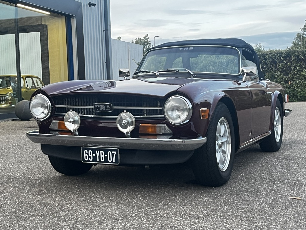 Triumph TR6 2.5 roadster overdrive
