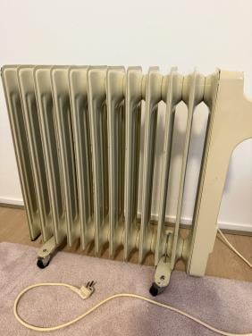 Olie radiator met thermostaat
