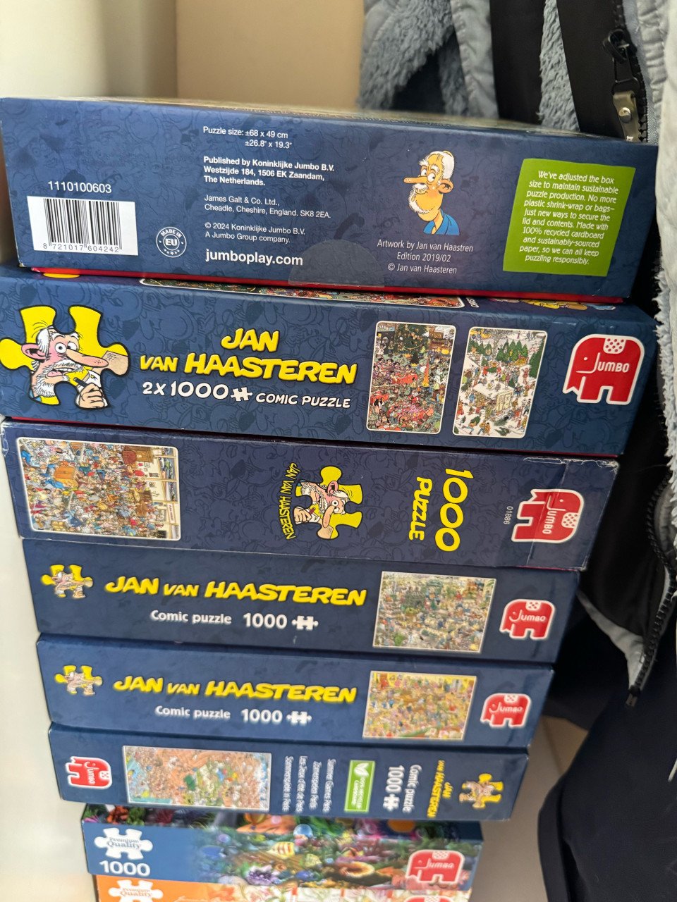 Puzzels!!! 1000 st.
