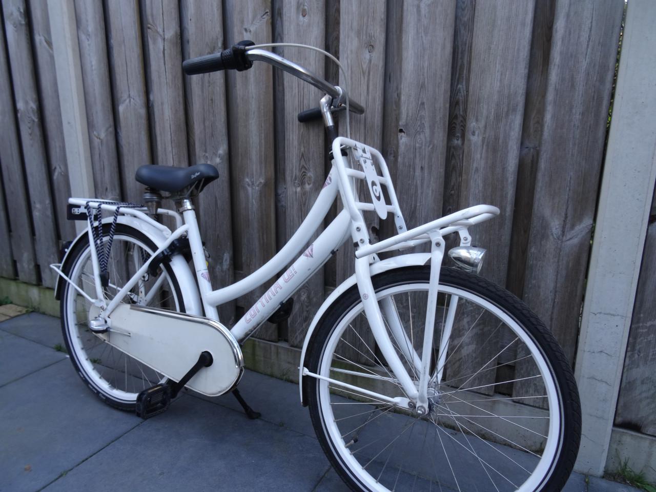 ✨Stoere Meisjesfiets Cortina U4 Transport 24 inch 3 Versnellingen