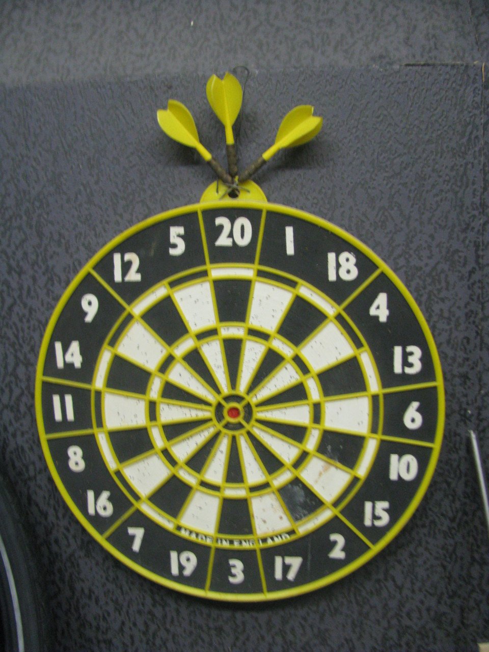 Klein dartbord.