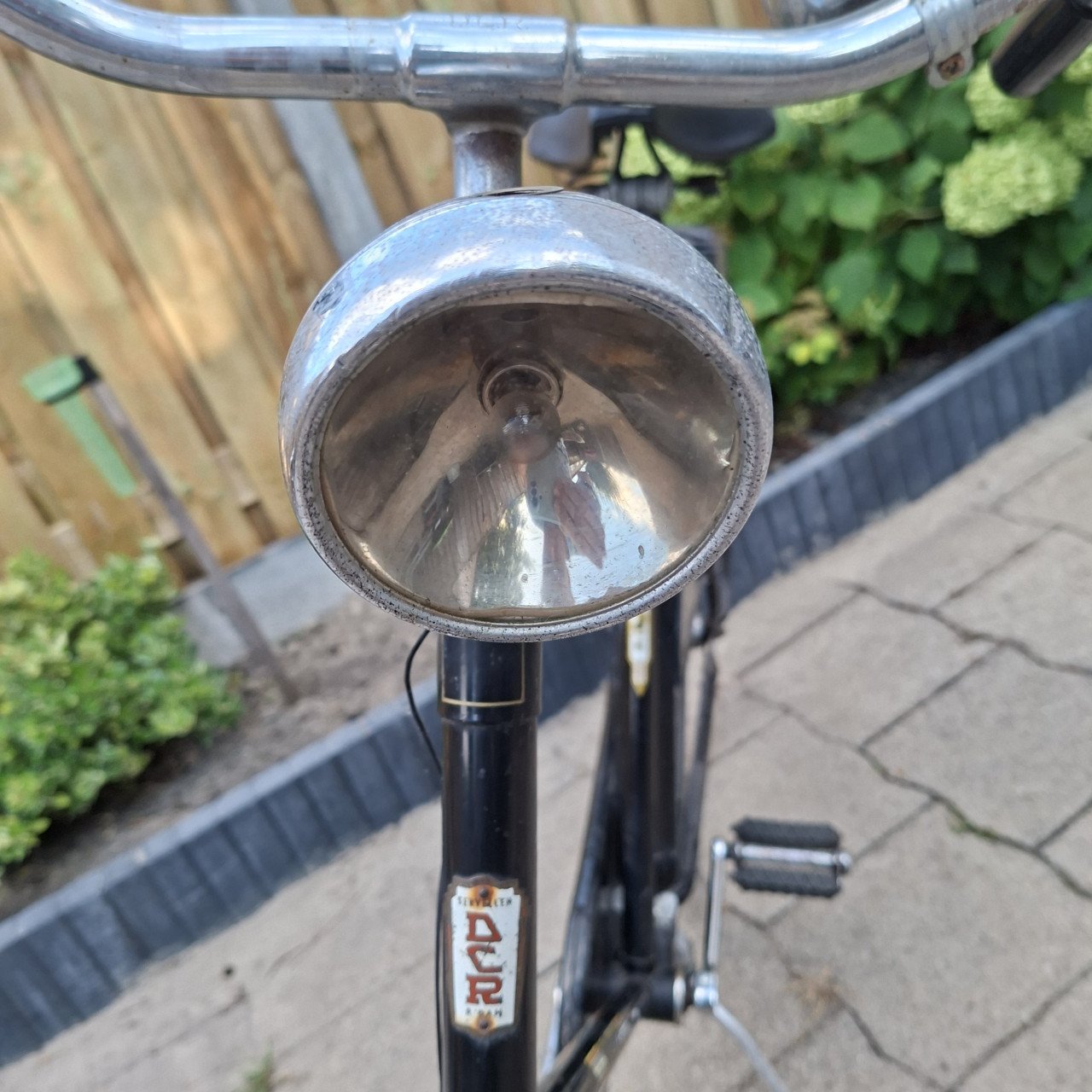 Antieke fiets merk DCR Roterdam