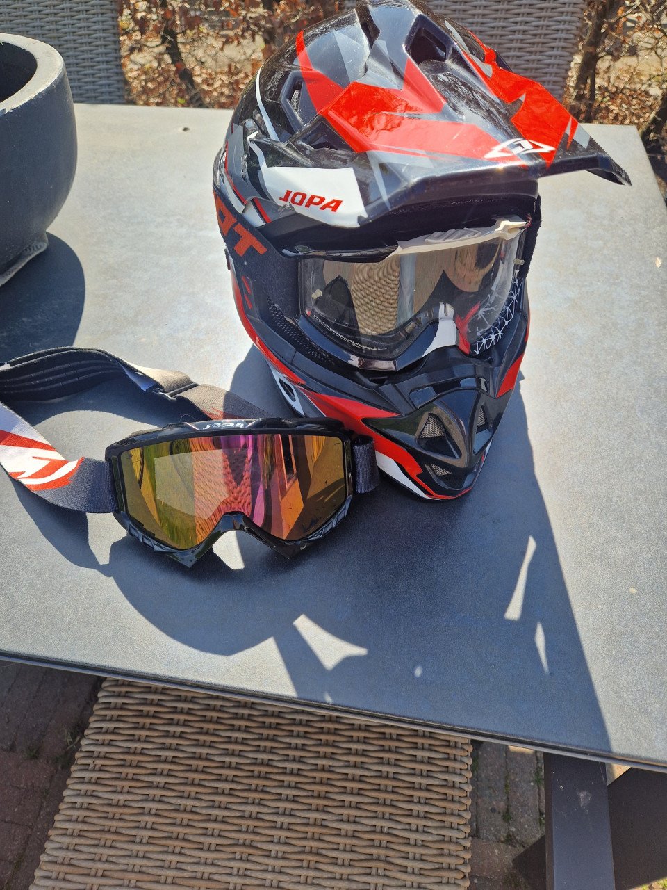 Jopa brommer helm