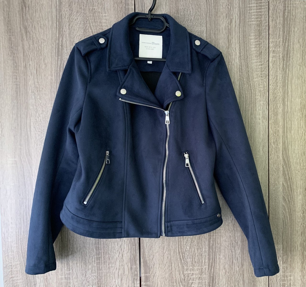 Donkerblauw jasje Tom Tailor maat L