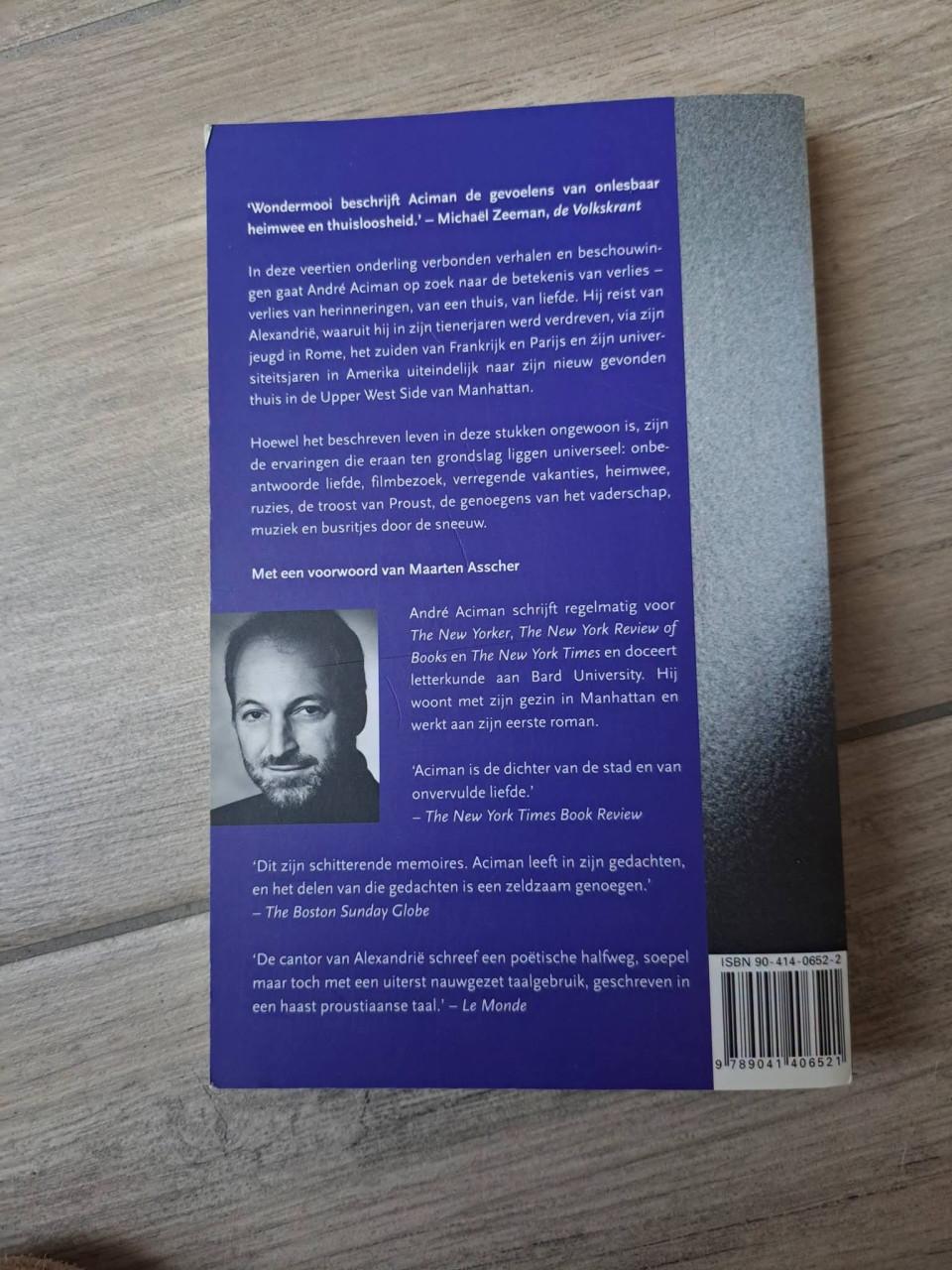 Valse papieren van Andte Aciman