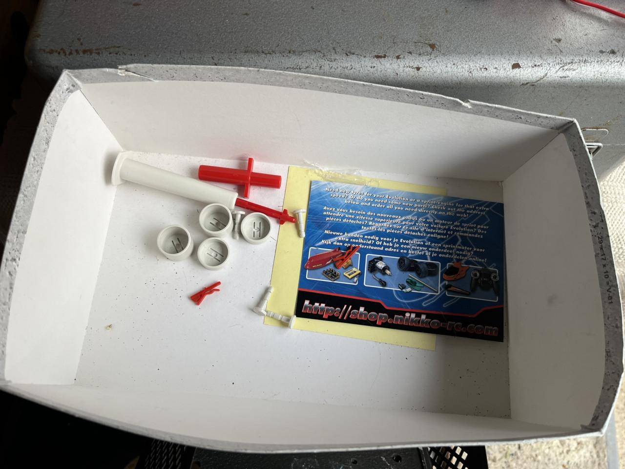 Radiografisch bestuurbare Nikko Ferrari f2003 GA-F1 RC auto