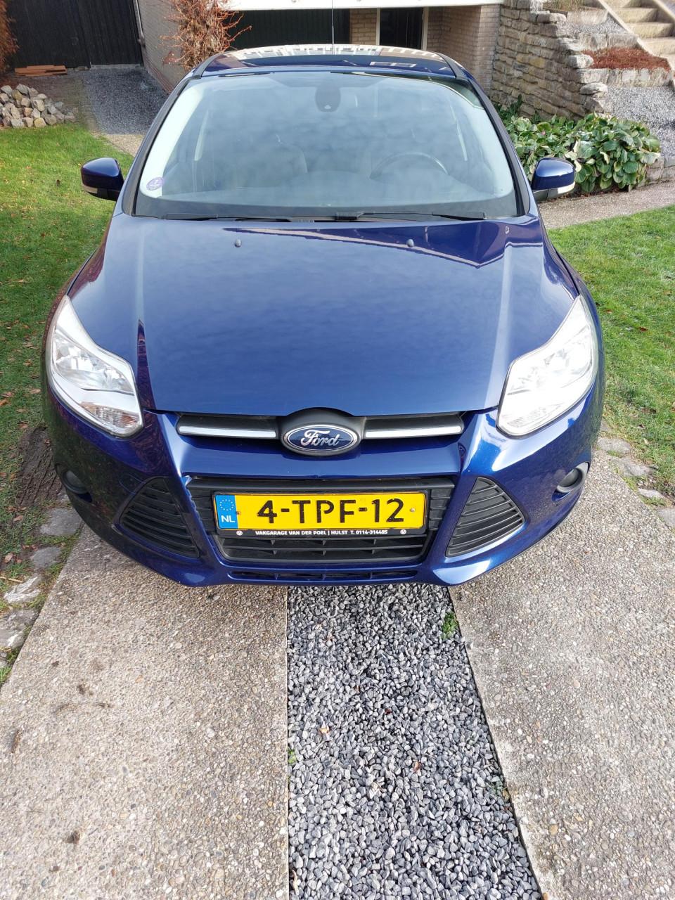 Ford Focus 1.0 Ecoboost 74KW Wagon 2014 Blauw