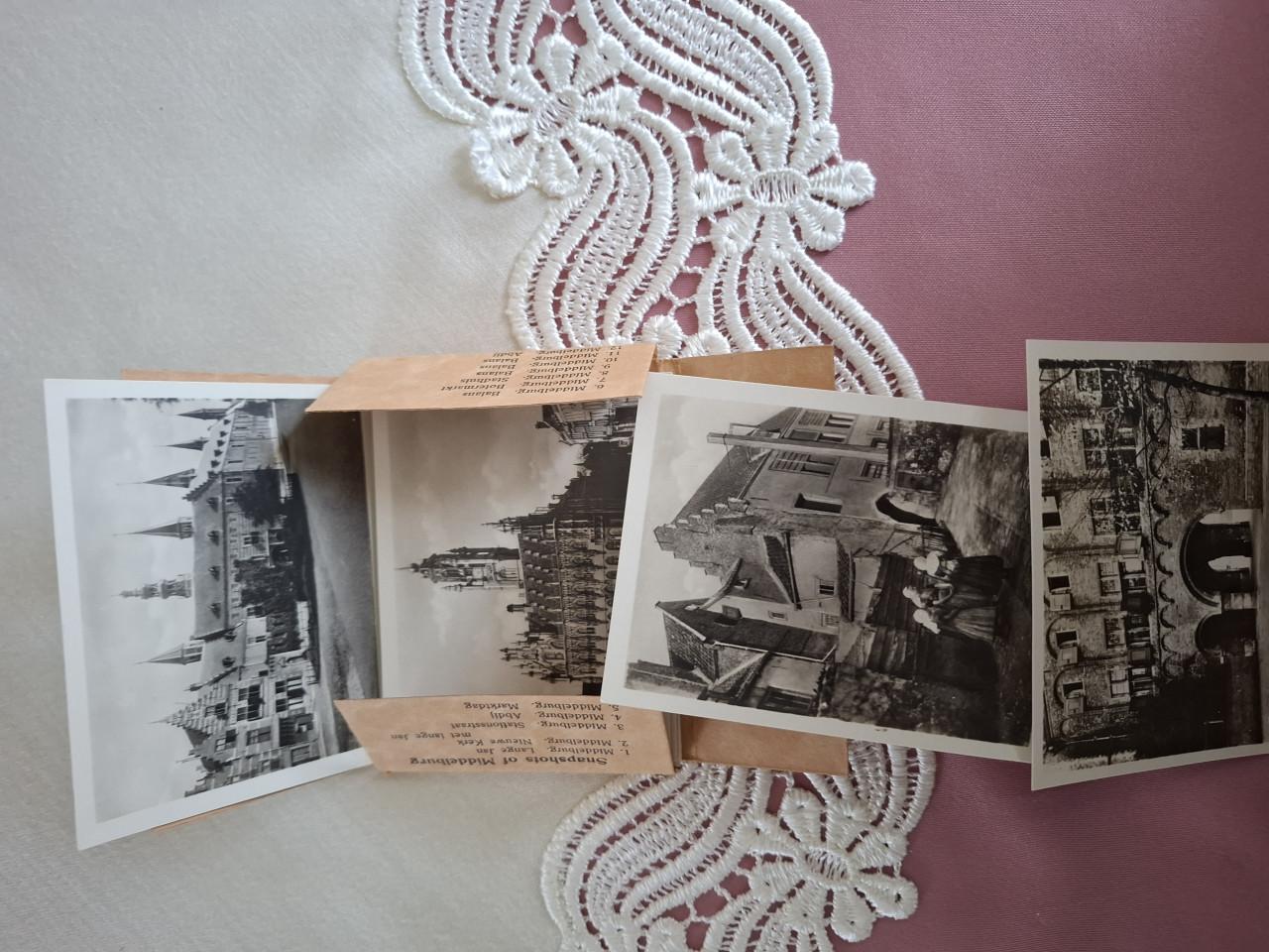 Kleine aanzigtkaartjes van Veere,Middelburg,en Terneuzen