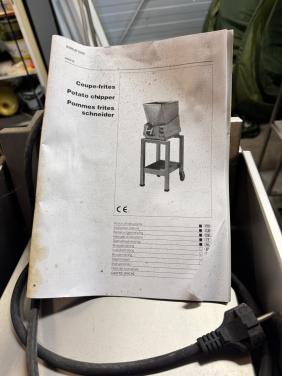 Electrische frietsnijder