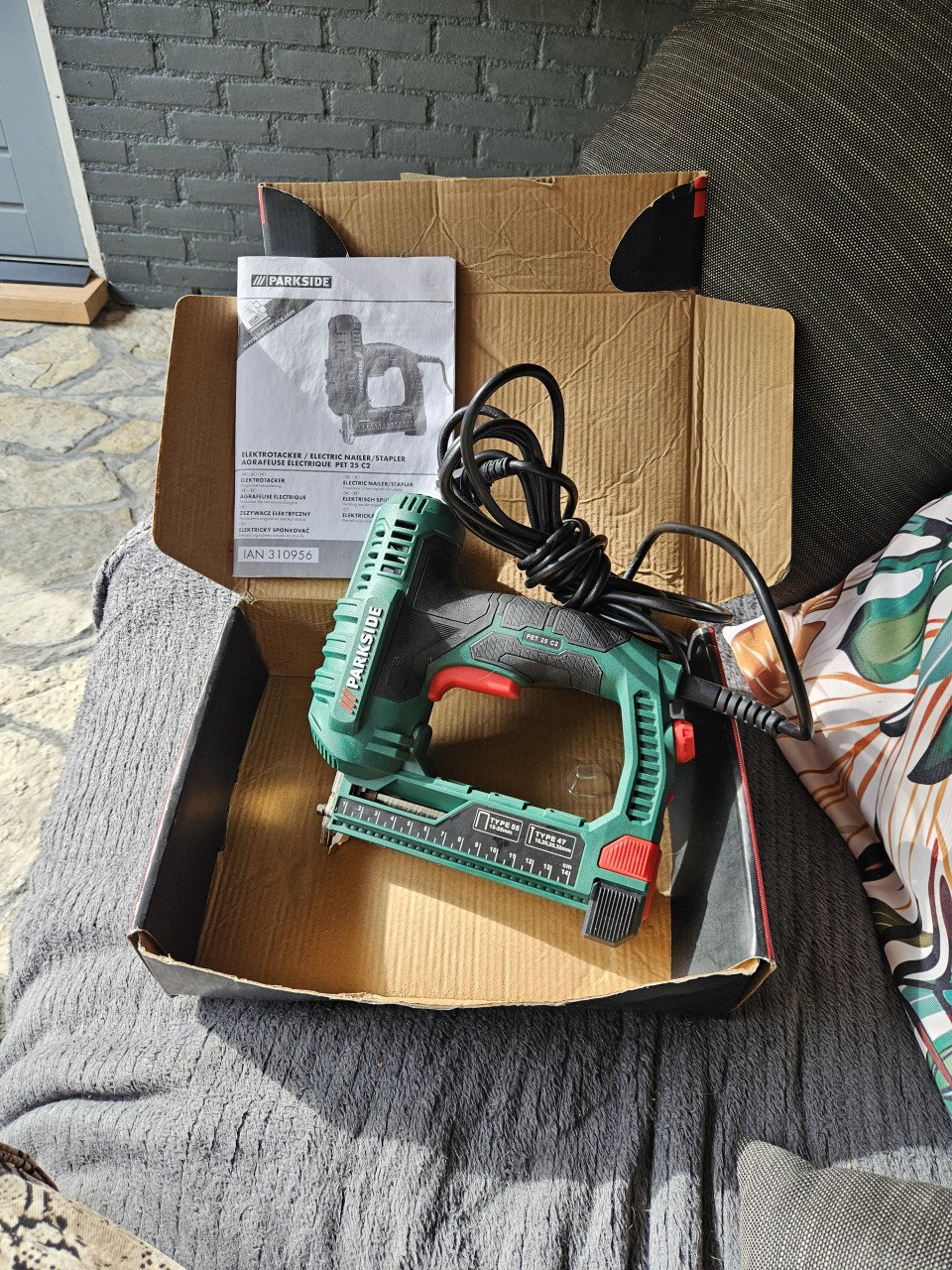 Zgan Parkside Elektrische nietmachine/tacker PET 25 C2....