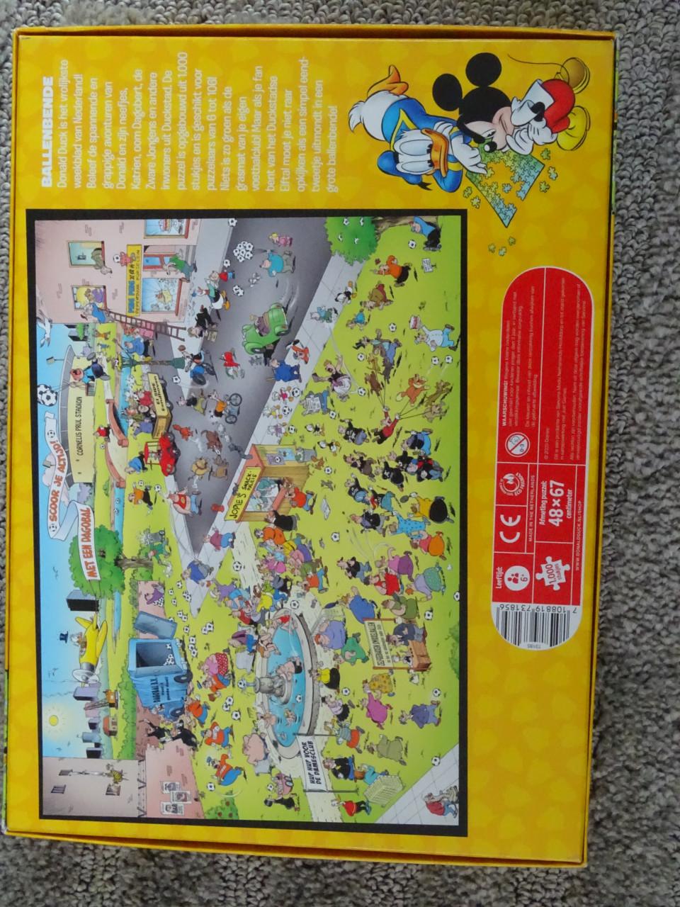 Donald Duck puzzel