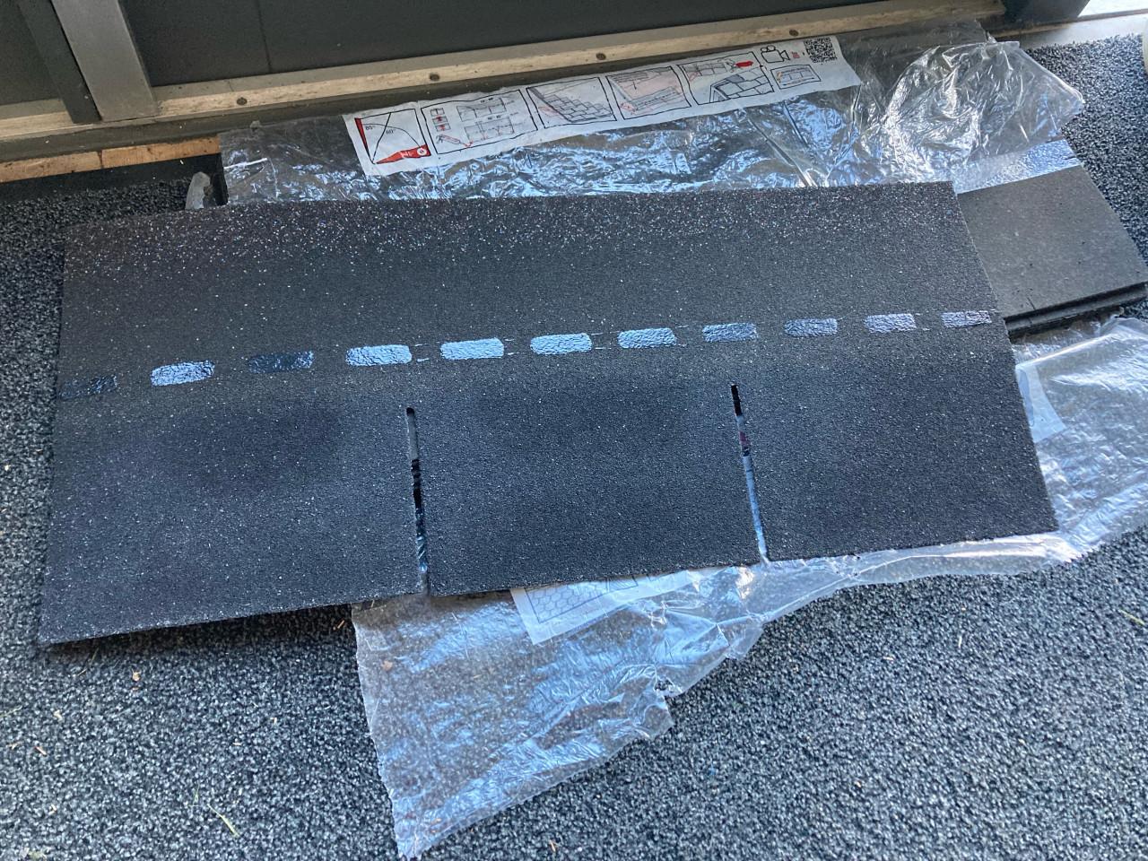 Easy shingle zwart, dakleer, dakbedekking