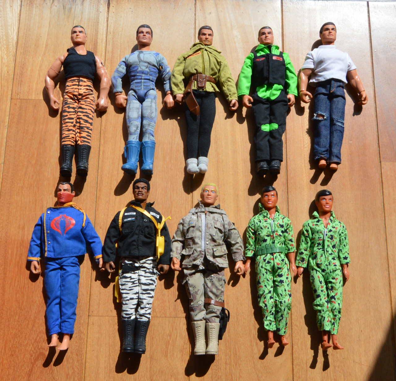 Action Man | Set (turbo-copter SAH-66 + 10 poppen + accessoires)