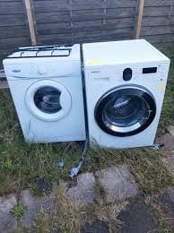 Gratis bij u opgehaald defecte drogers en wasmachines