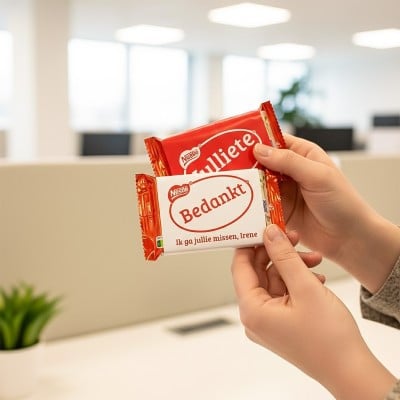 Collega Bedankjes - Snoep en Koek Snelle Jelle
