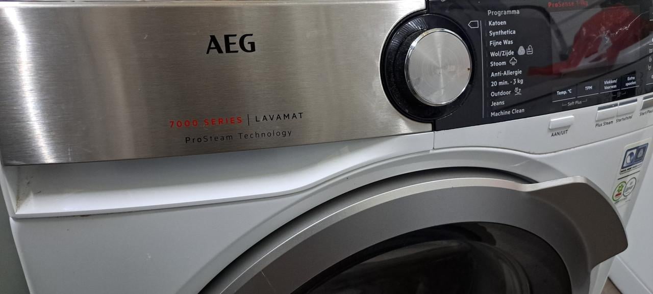 AEG 7000 series wasmachine 9kg ***