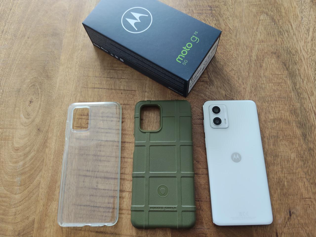 Telefoon Motorola Moto G73 5G wit