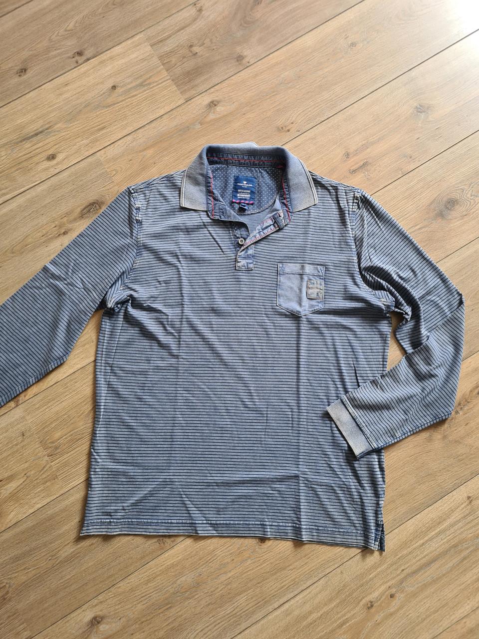 Stijlvolle Tom Tailor polo in vintage style Mt  L