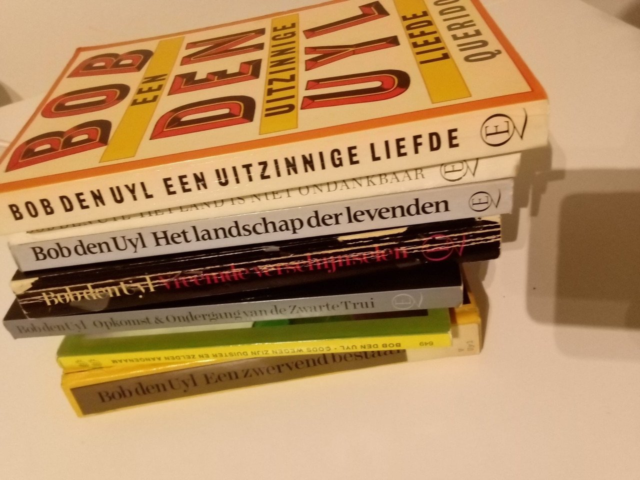 Stapel Bob den Uyl boeken