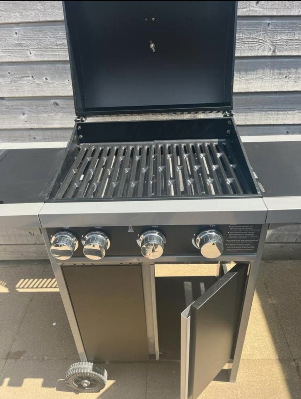 Nieuwe gasbbq