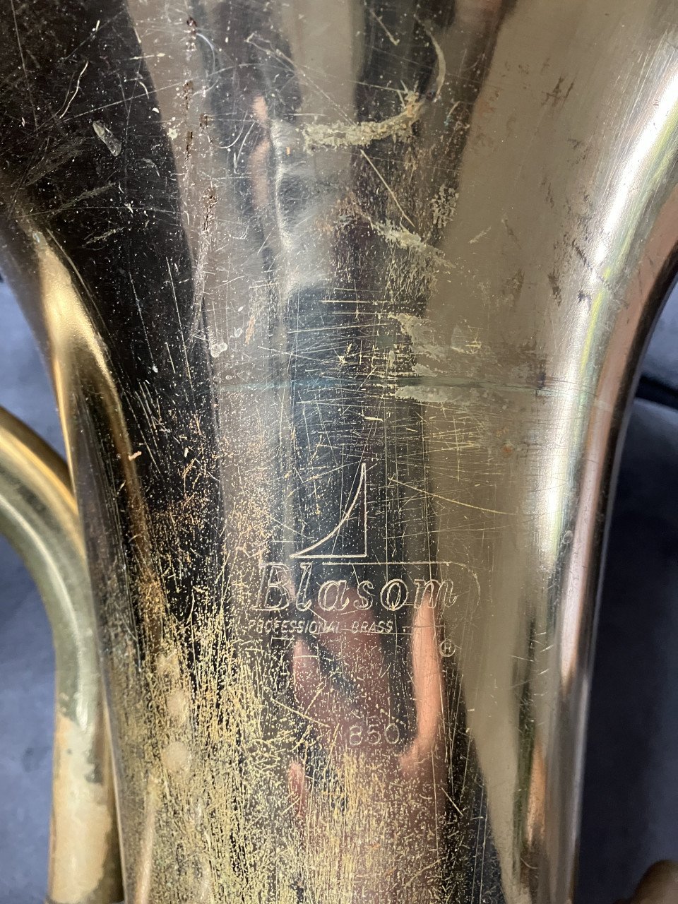 Euphonium met kwart ventiel,