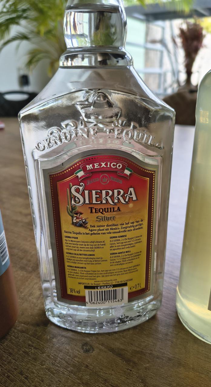 Fles Tequila