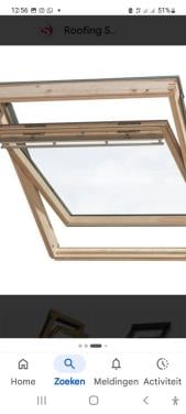 VELUX Dakvenster GGL MO4/3059 78×98 cm compleet met dakgoot