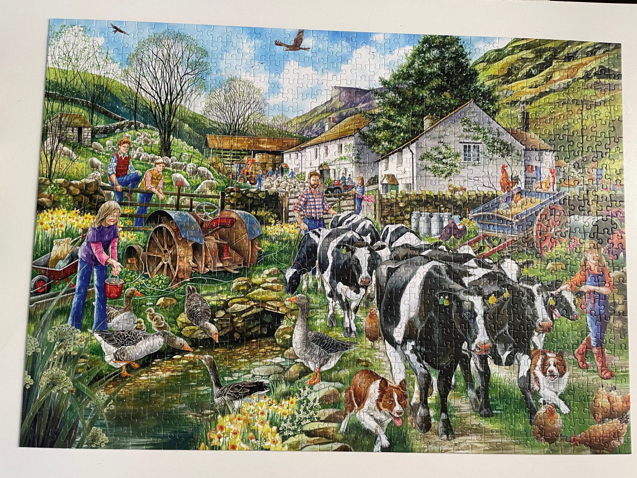 Falcon puzzel: Another day on the farm 11283