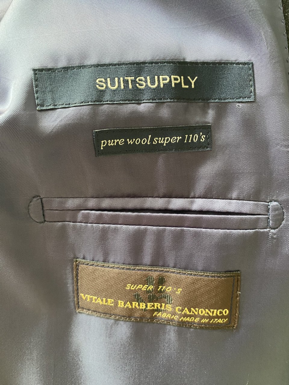 Kostuum mt 56 Suit supply super wool