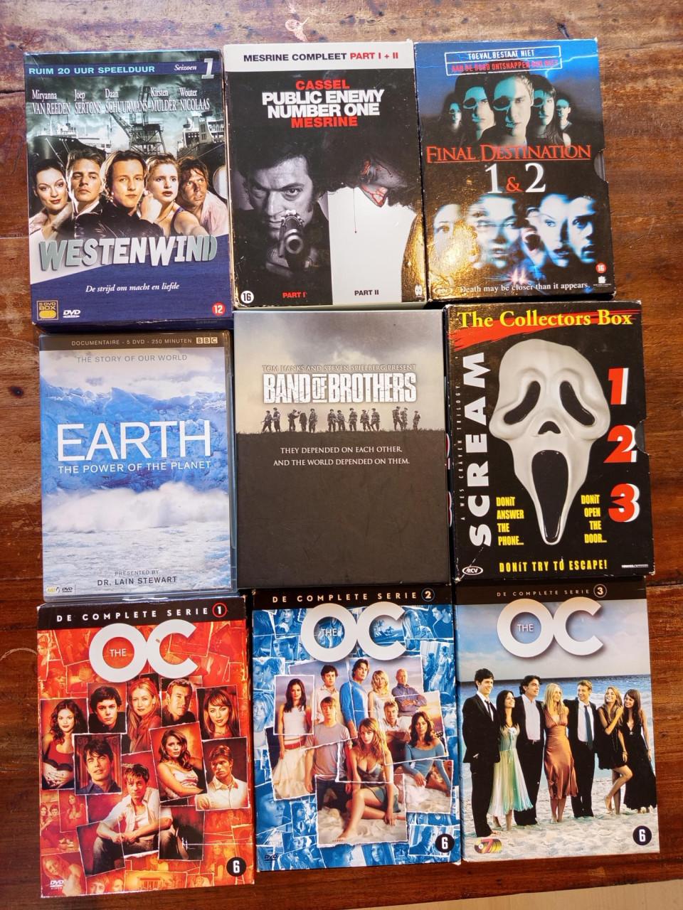 Grote verzameling topfilms op DVD – € 1,- per stuk!