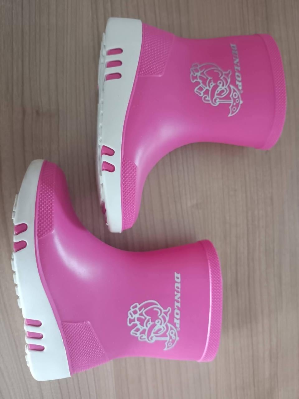 Dunlop regenlaarsjes Roze - maat 20