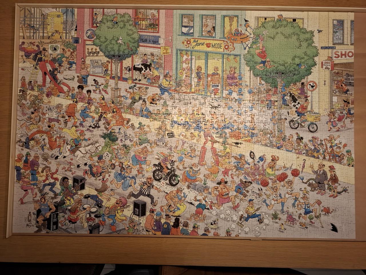 Jan van haasteren puzzel 1500 stukjes