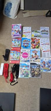 Wii games en nunchucks