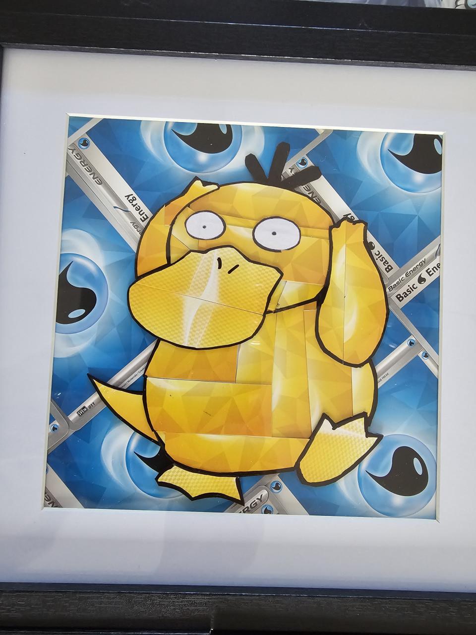 Handgemaakt pokemon figuren van energy kaarten