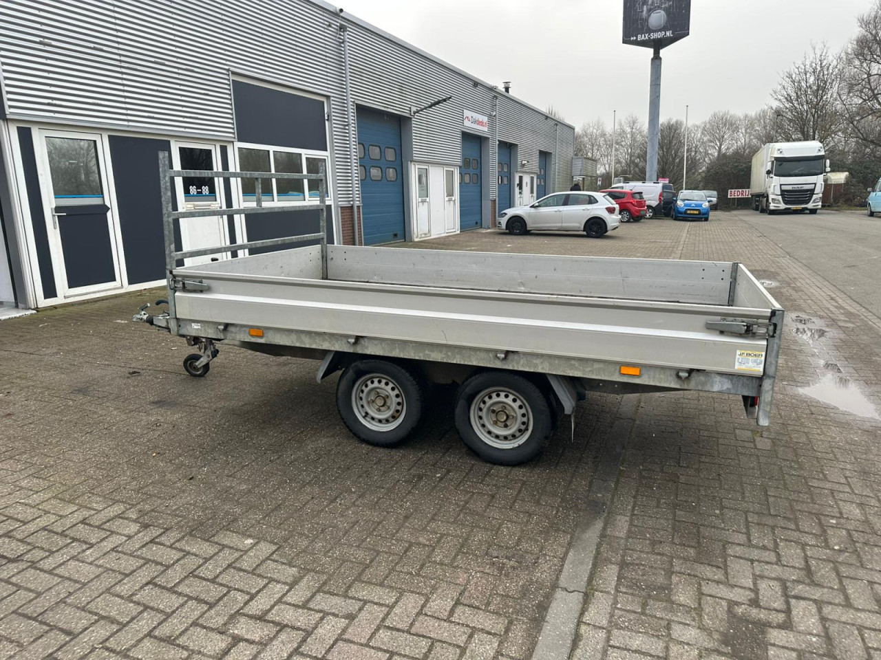 Aanhangwagen/tandemasser