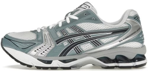 Asics Gel Kayano White Fjord Grey maat 42,5 nieuw!